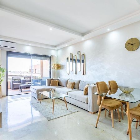 New! Superbe Appartement A Majorelle,Terrace,Iptv. Marrakesh Ngoại thất bức ảnh
