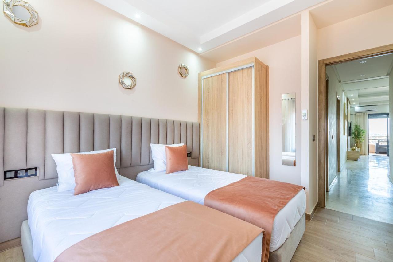 New! Superbe Appartement A Majorelle,Terrace,Iptv. Marrakesh Ngoại thất bức ảnh